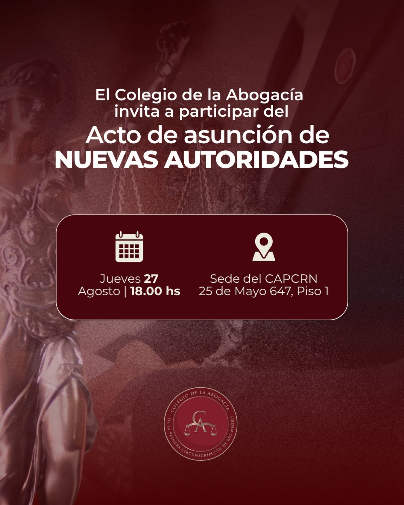 Acto asunción nuevas autoridades